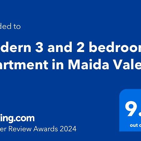 Modern 3 And 2 Bedroom Apartment In Maida Vale ロンドン エクステリア 写真